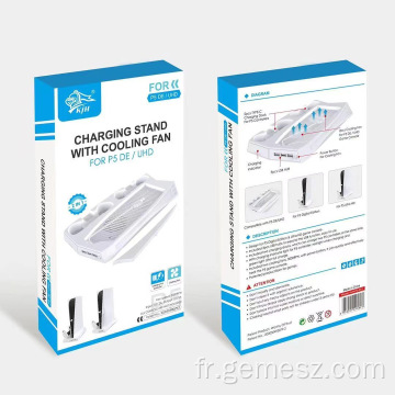 Station de charge pour ventilateur de refroidissement pour console PS5